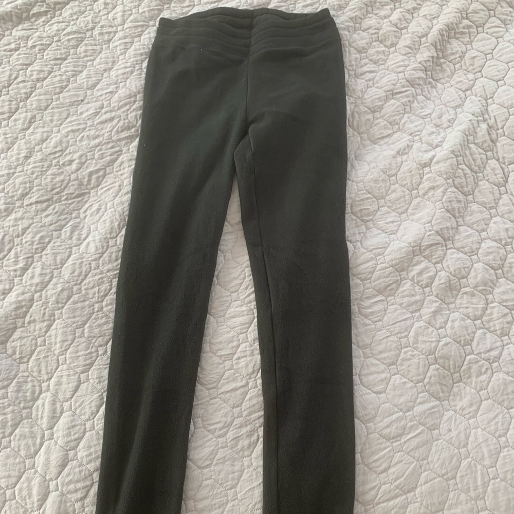 Fuzzy Black PJ Leggings